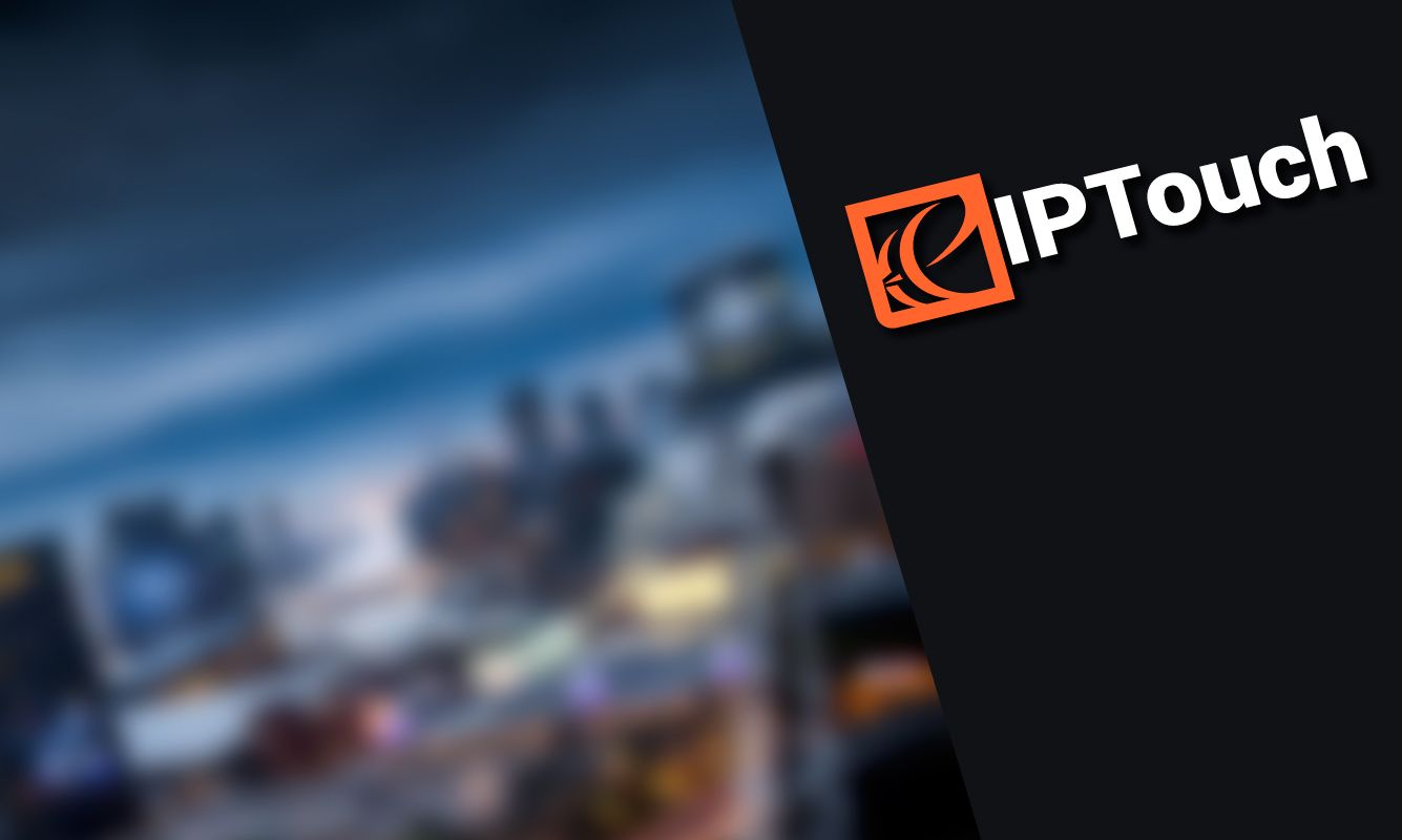 IP touch diseño de logotipo